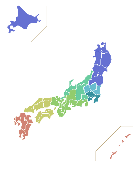 日本地図