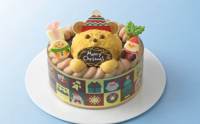 くまさんのチョコレートケーキ（4.5号）